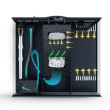 Load image into Gallery viewer, Fluval FLEX Aquarium Kit - 34 L (9 US gal)